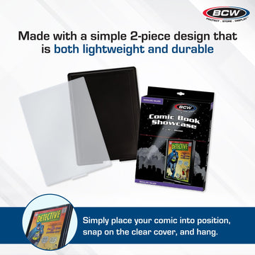 Bcw Comic Book Showcase Frame | Silver Age Comic Book Display Frame | Comic Book Showcase Display Case | Comic Book Holder Pictu
