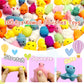 Lenyoqin 100 Pcs Kawaii Squishies, Mochi Squishy Toys For Kids Party Favors, Mini Sensory Stress Relief Goodie Bags Novelty Toy, Classroom Prizes , Christmas Stocking, Birthday/Xmas Gifts (Random)