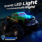 DEERC BG028 Amphibious RC Truck/Boat, Waterproof 4WD, 40mins Playtime, Green, 8.27"x6.89"x4.9", ABS Material