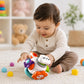 Jollyora Montessori Busy Cube Toy With Locks And Activity Panels, Hands On Fine Motor Skill Training Cube For Kids Early Learnin