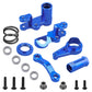 HobbyPark Aluminum Steering Bellcranks and Servo Saver Set w/Bearings For Traxxas 1/10 Slash 4x4 Hop-Up Upgrade Parts Navy Blue