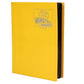 Monster Binder - 4 Pocket Trading Card Album - Matte Yellow (Anti-Theft Pockets Hold 160+ Yugioh, Pokemon, Magic The Gathering C