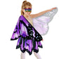 Sunlisky Kids Butterfly Wings Costume for Girls Fairy-Wings Toddler Dress Up Play Costumes Butterfly Skirt Set Mask Party Favors Gifts(Purple+skirt sets)