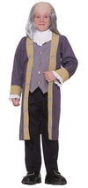 Rubie's Child's Forum Ben Franklin Costume  X-Large for Themed Parties and Halloween Grey/White