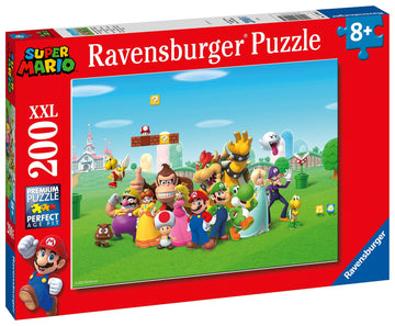 Ravensburger Super Mario 200 Piece Jigsaw Puzzles For Kids Age 8 Years Up - Extra Large Pieces