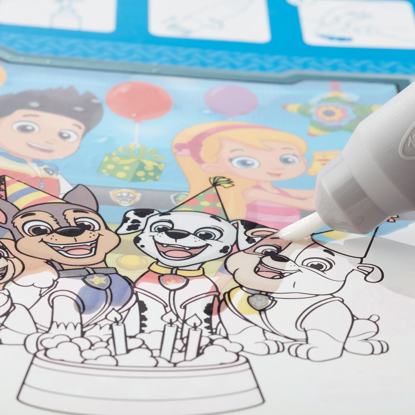 Melissa & Doug Water Wow! - Skye, Chase, Marshall Water Reveal Travel Activity Pads - PAW Patrol-Themed Reusable No-Mess for Kid