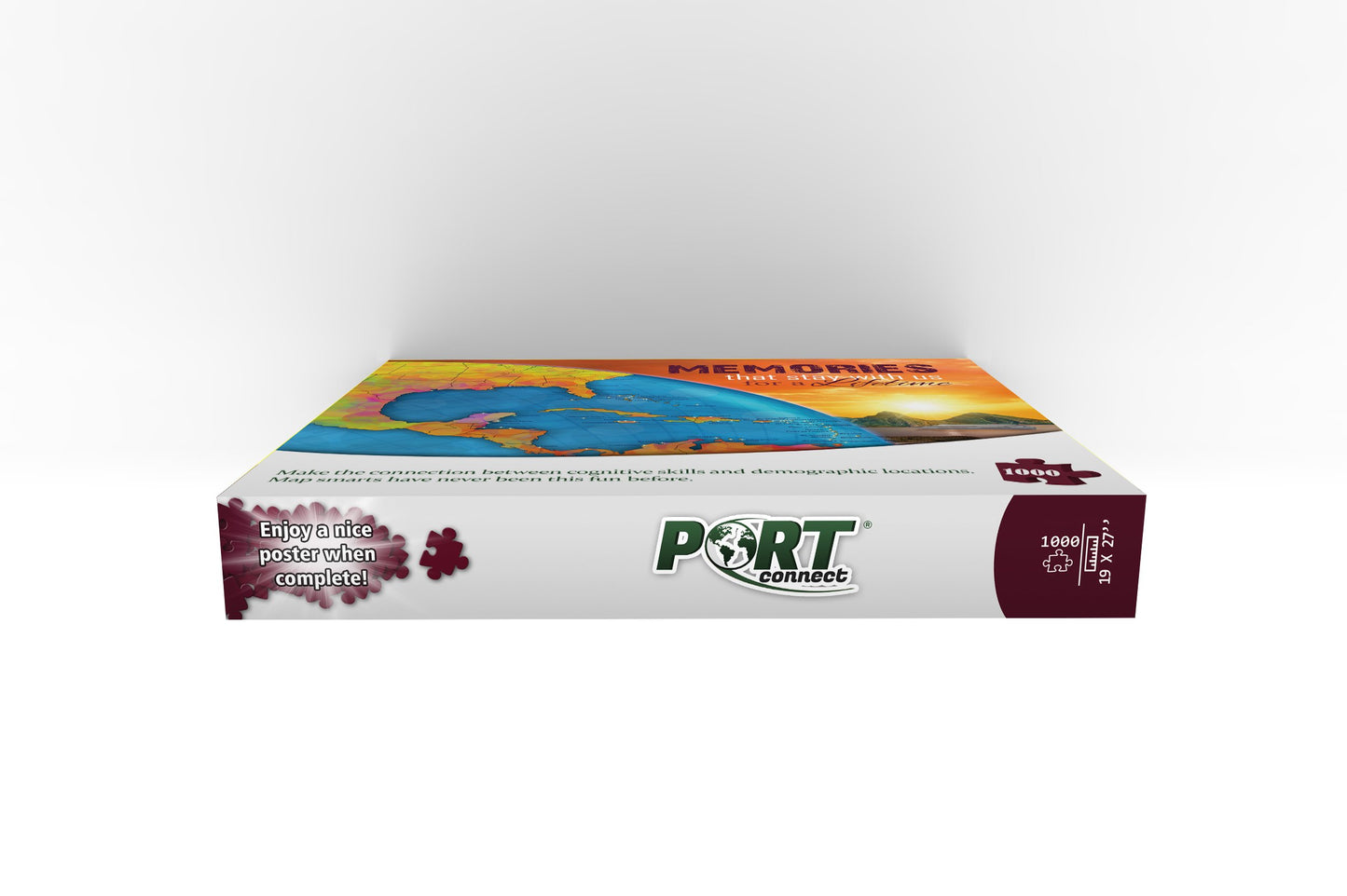 Cruise Ship Gift 1000 Piece Jigsaw Puzzle Port Connect Fun Toy Great Items