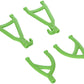 RPM Rear Upper and Lower A-Arms for Traxxas Mini E-Revo, Green