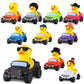 60 Pcs Jeep Ducks Rubber Ducks  2.8 Inch Jeep Ducks for Ducking  30 Rubber Ducks Assortment with 30 Jeeps  Ducks for Jeeps Collection  Valentines Day Birthdays Gifts Party Favors  Baby Bath Toy