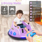 Costzon Kids Electric Bumper Car, 12V With Remote Control, 360 Spin, Flashing Lights, Built-In Music & Wireless Connection, Todd
