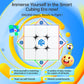 Gan 356 I Carry 2, Smart Speed Cube 3X3 Connected Speedcube Magnetic Intelligent Timer Tracking Movements Steps With App Online