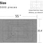 Jigsaw Puzzle Mat Roll Up - 3000 Pieces Large Puzzles Saver Board For Adults Kids