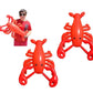 Large 20'' Red Blow-Up Inflatable Lobster Pool Toy Luau Nautical Clam Bake Beach Hawaii Key West Theme Party Decoration (2 Pack)