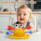 Baby Suction Toys High Chair Teething Toys - Baby Teething Chew Toys Silicone Teethers, Food Grade Silicon for 6 12 18 Months (Y
