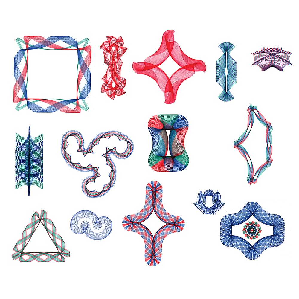 Super Curvy Patterns Spirograph