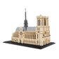 Geniteen Building Blocks, Architecture Notre Dame De Paris Model Micro Mini Blocks Creative Building Blocks Set, 7380 Pcs