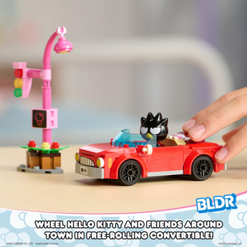 BLDR Hello Kitty and Friends Badtz-Marus Convertible Building Set with Badtz-Maru and Pompompurin Minifigures - Gift for Kids an