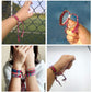Tangser Nepal Woven Friendship Bracelets with a Sliding Knot Closure for Women, Kids, Girls, VSCO Girl and Men - Adjustable - Mi