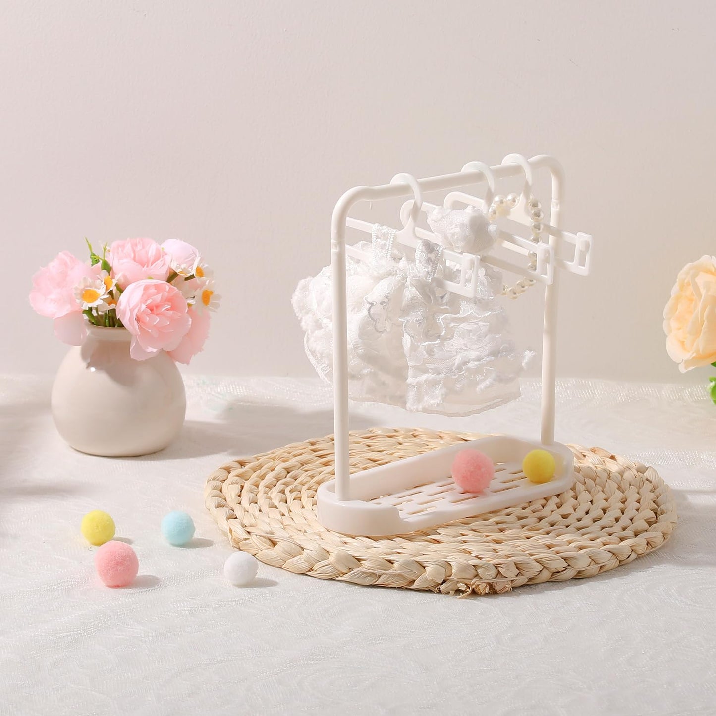 Clothes for 15-17cm Doll  Skirt Set for Dolls  1 Piece Skirt Outfit enhanced Fashion Cute Dress for 15-17cm Dolls Accessories (NO Doll) (White Suit)