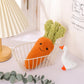 Apricot Lamb Plush Carrot Toy - Soft Cuddly Vegetable, 8.7 Inches, Orange, Polyester
