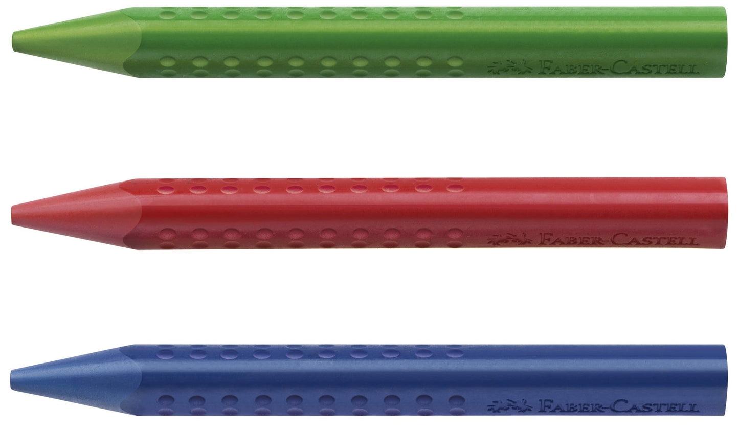 Faber-Castell Jumbo Grip Crayons (Pack of 12)