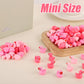120pcs Mini Resin Ducks, Pink Tiny Miniature Ducks Figurines Small Duck Ornament Toys for Valentine's Day Gift Decoration Dollho