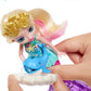 Enchantimals Mermaid Bubble-Maker Doll With Spray Dolphin Animal Figure, Bubble Solution & Tray, Ocean Kingdom Toy Collection