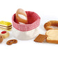 Hape Toddler Bread Basket |Soft Pretend Food Playset for Kids, Bread Toy Basket Includes Toast, Jam Cookie, Cake, Soda Biscuit a
