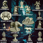 House Of Bodian Mythical Heroes Forest/Swamp Edition - 90 Pcs In 16 Designs - Mini Figure Set For Rpgs - Creatures And Monsters