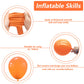Nisocy Orange Balloon Arch Kit, 102Pcs 18In 12In 10In 5In Burnt Orange Latex Balloon Different Sizes For Fall-Themed Parties, Bi