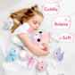 Kmuysl Plush Unicorn Kitty Toys For Girls Ages 3 4 5 6 7 8+ Year - Cat Mommy Stuffed Animal With 4 Baby Kitties In Her Tummy, Animal Stuffed Toys Set, Christmas Valentines Birthday Gifts For Girls