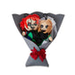 Ruz Valentine'S Day Plush Bouquet With Chucky & Tiffany Characters