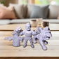 Masters of the Universe M.U.S.C.L.E. Mini Figure 3-Pack: Orko  Battlecat  Fisto