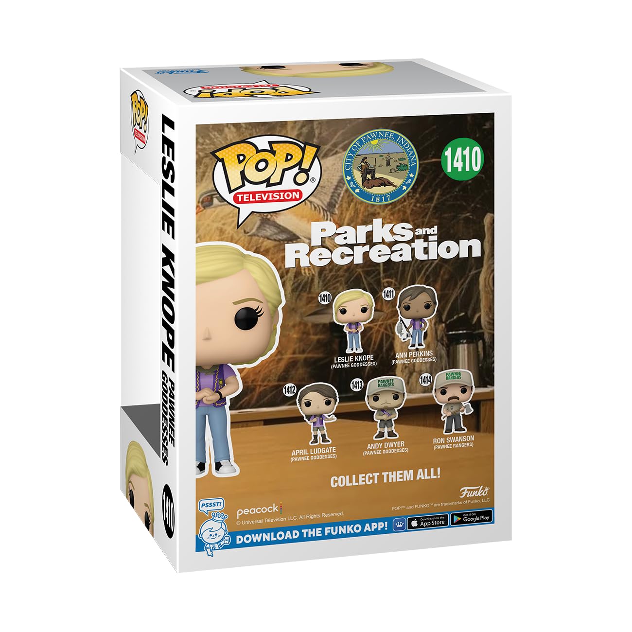 Funko Pop! Tv: Parks & Recreation - Leslie Knope Pawnee Goddesses Sash - Parks And Recreation - Collectable Vinyl Figure - Gift Idea - Official Merchandise - For Kids & Adults - Tv Fans