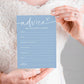 Bridal Shower Games Cards, Advice For The Happy Couple, Bridal Shower Games 25 Guests, Engagement Party Wedding Games For Guests