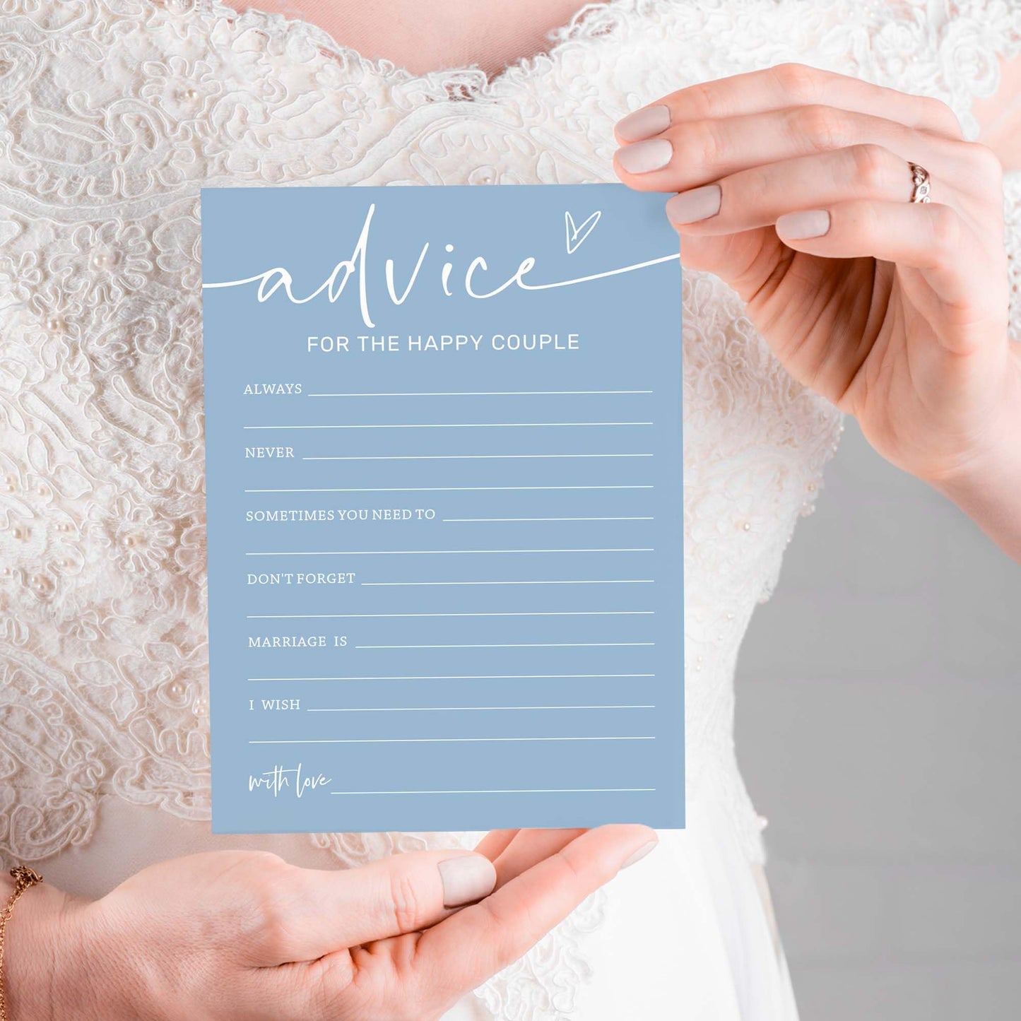 Bridal Shower Games Cards, Advice For The Happy Couple, Bridal Shower Games 25 Guests, Engagement Party Wedding Games For Guests