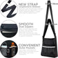 Qiipii Semi Transparent Mesh Bags Cross Body See Through Shoulder Bag For Men Women College Students Sports Events Seashell Beac