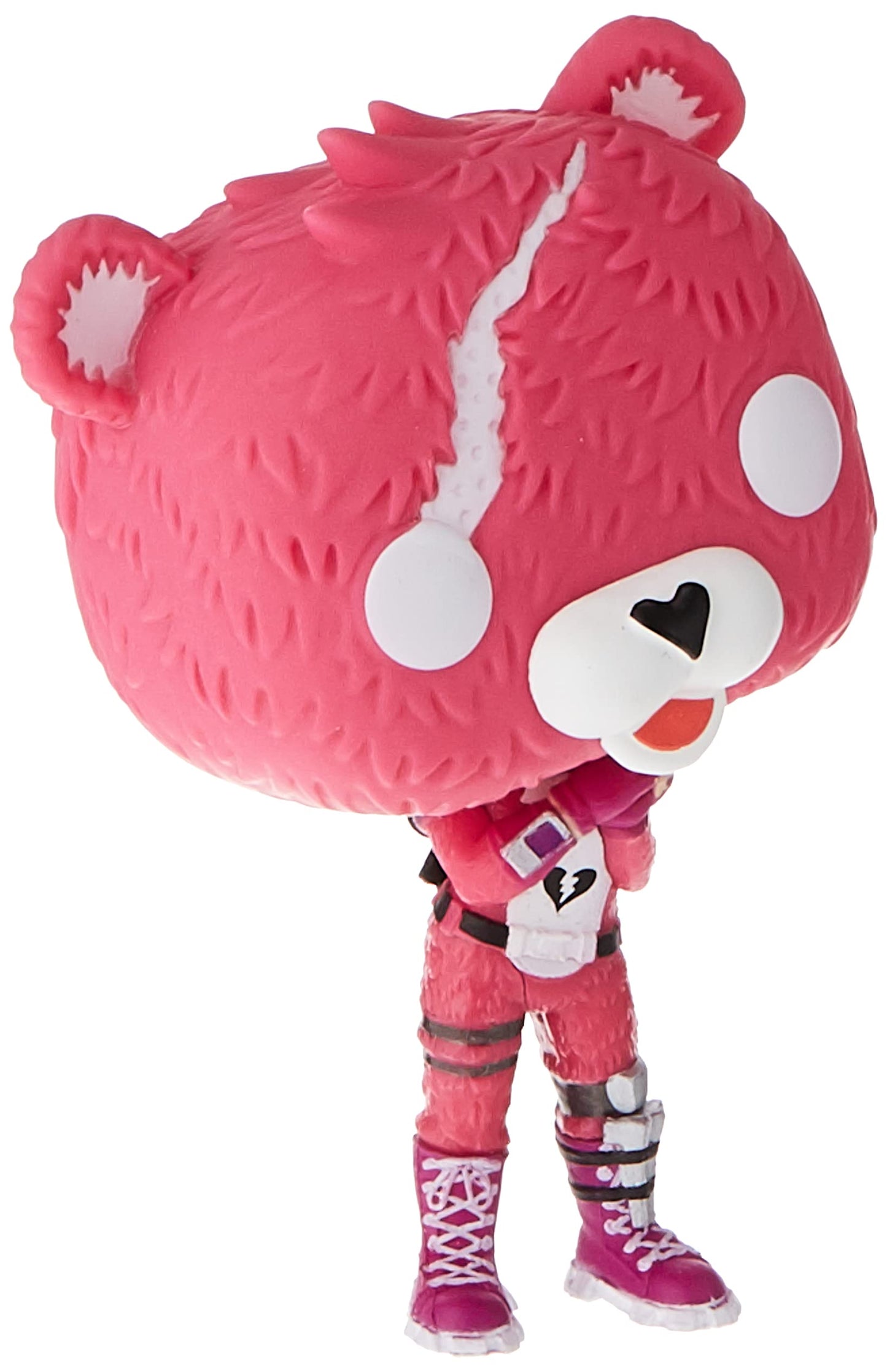 Funko Pop Fortnite Cuddle Team Leader Flocked Vinyl Figure, 3.75 inches, White, Model FU40948