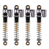 INJORA 43mm Shocks Aluminum Threaded Tele Absorber Damper Upgrades Parts Accessories for Axial SCX24 Bronco Gladiator Deadbolt J