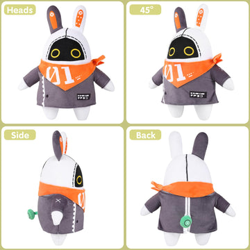 Zenless Zone Zero Character Bangboo Plush Doll, 12 Inch Plushie Stuffed Doll, Costume Plushy Props For Fans