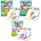 Paint With Water Coloring Books For Toddlers: 3 Books, Mess Free Kids Watercolor Painting Activity Kit - Arts And Crafts For Kid