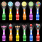 Capoda 36 Pack Candy Theme Party Favors, LED Finger Lights Glow in the Dark Projection Rings for Kids Stocking Stuffers Party Fa