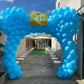 Kbzvnaf Blue Balloons Latex Party Balloons - 50 Pack 12 Inch Helium Matte Blue Balloons For Birthday Wedding Baby Shower Gender