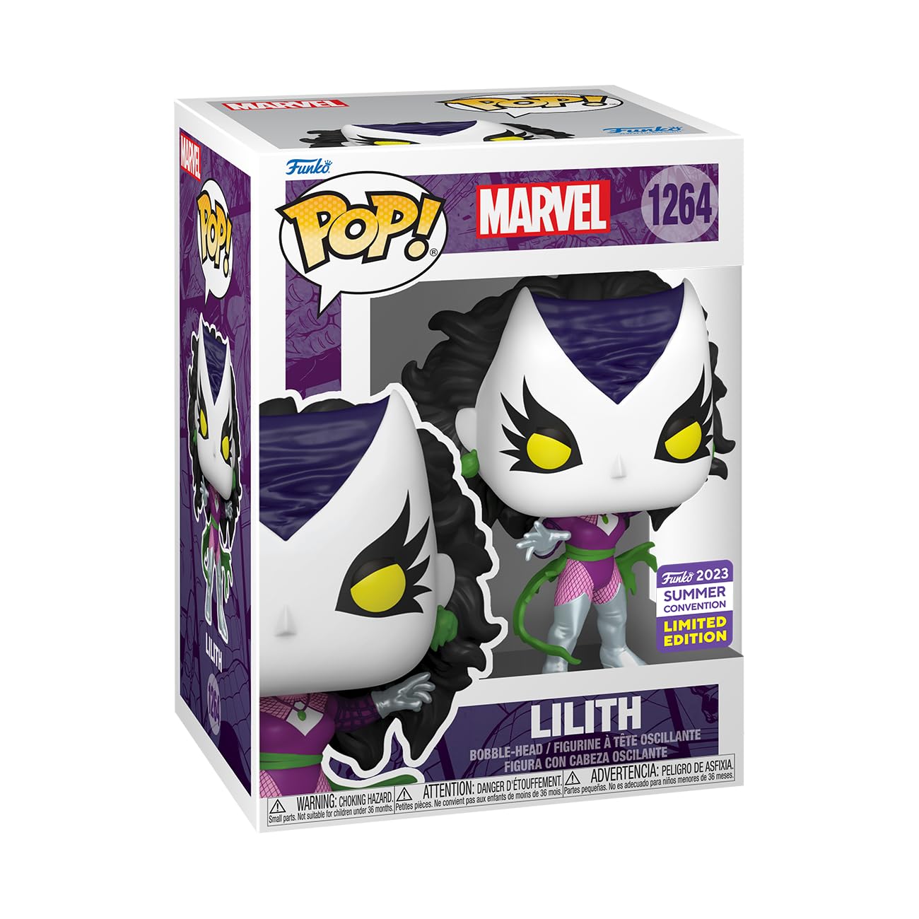 Funko Pop! Heroes: Marvel - Lilith (SDCC'23)  Collectable Vinyl Figure - 71752