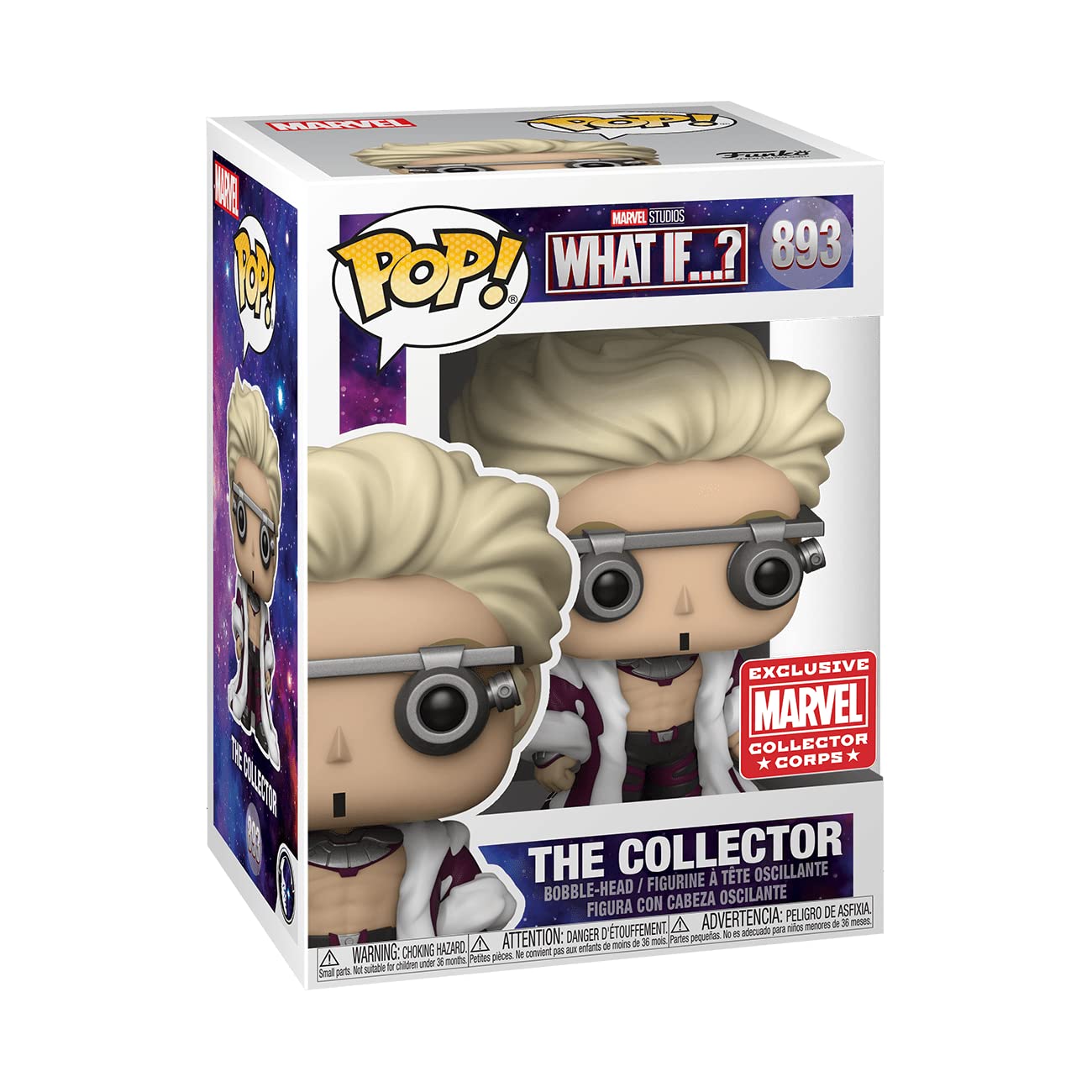 Funko Pop! Marvel What If? The Collector #893 Collector Corps Exclusive