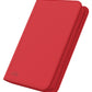 Ultimate Guard Zipfolio 160 - 8 Pocket Xenoskin Red