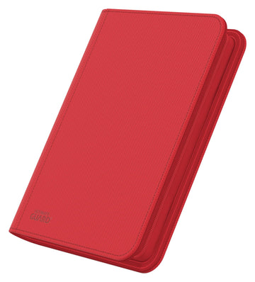 Ultimate Guard Zipfolio 160 - 8 Pocket Xenoskin Red