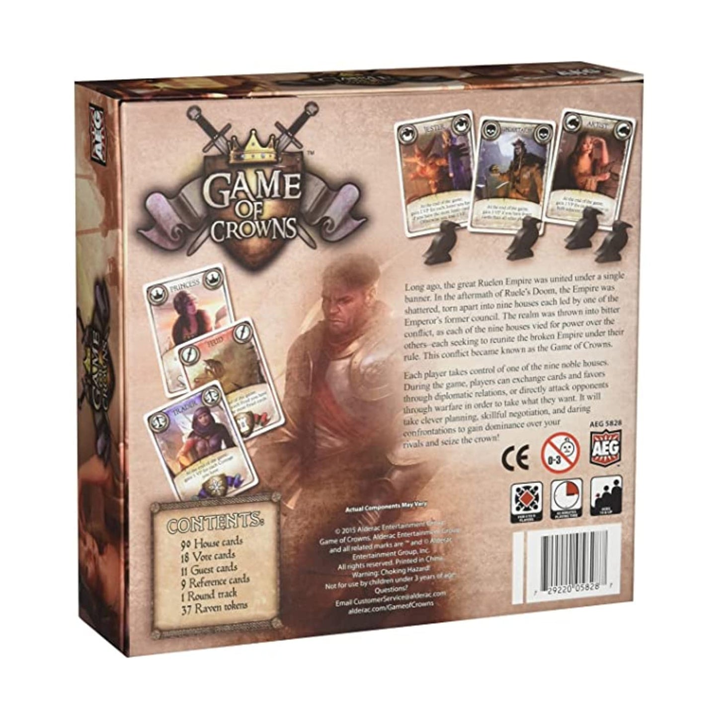 Aeg Game Of Crowns Board Game