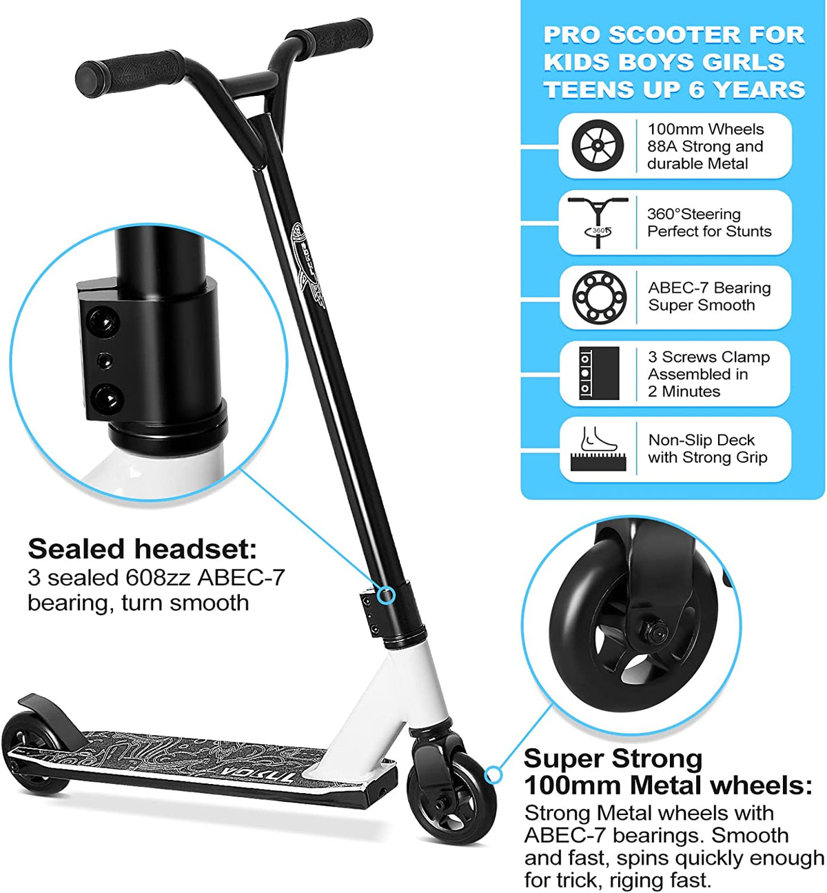 Pro Junior Stunt Scooter