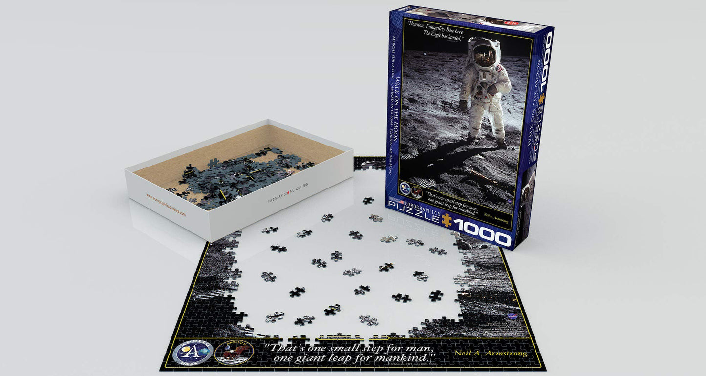 Eurographics Walk On The Moon Puzzle (1000-Piece) (6000-4953)